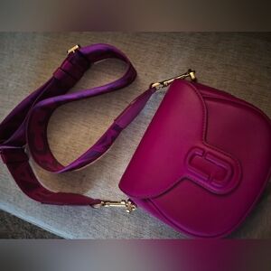 Marc Jacobs Vibrant Purple Crossbody Bag